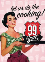 99 Grill inside