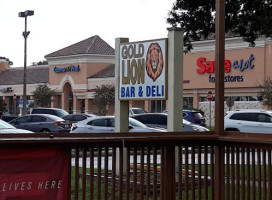 Gold Lion And Deli outside