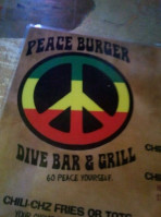 Peace Burger inside