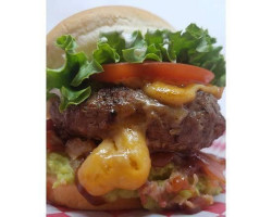 Cheesy Stuffed Burgers Corvallis food