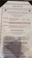 Modern Chop Steakhouse menu