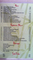 Pho Vietnamese menu