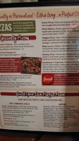 Tony's Brick Oven Pizzeria menu