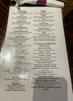 Castaways Boathouse menu