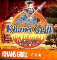 Khan's Grill food