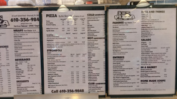 Joe's Pizza And menu