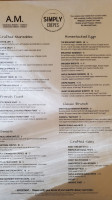 Simply Crepes Cafe And Catering Of Pittsford menu