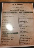 Joe's Pizza And menu