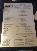 Jimmy's Kitchen And menu