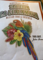 Taqueria La Guacamaya menu