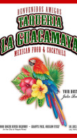 Taqueria La Guacamaya menu