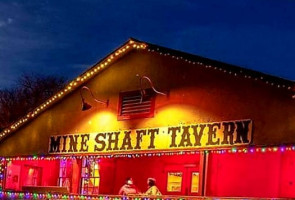 The Mine Shaft Tavern Cantina outside