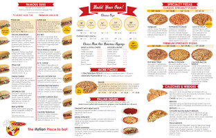 Giovanni's Pizza menu