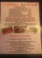 Crabhouse Grill menu