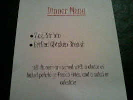 Speedway 805 Grill menu