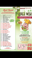 Super Wok menu