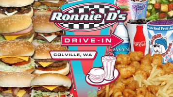 Ronnie D's Drive In food