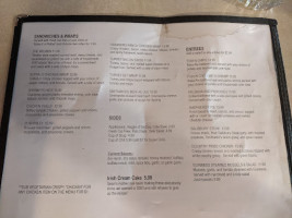 Sean's Pub menu