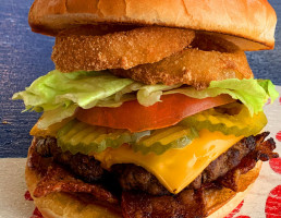 Lone Star Burgers food