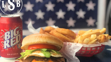 Lone Star Burgers food