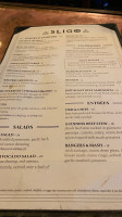 Sligo Irish Pub menu