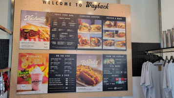 Wayback Burgers food