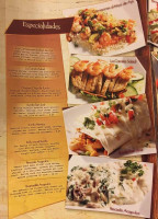 Las Carreta menu