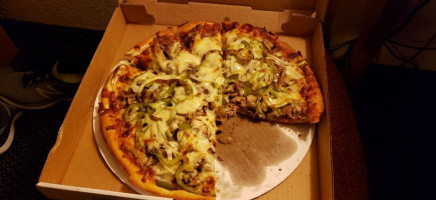 Green Onion Pizza food