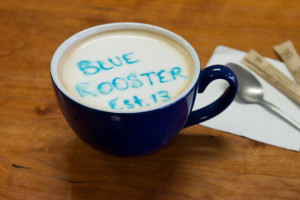 Blue Rooster Café food