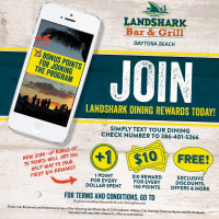 Landshark Grill Daytona Beach food