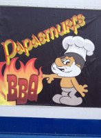 Papa Smurfs Bbq Food Truck outside