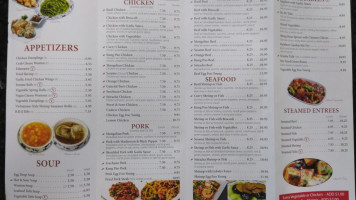 Gold Panda Asian Cuisine menu