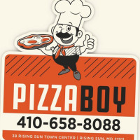 Pizza Boy outside