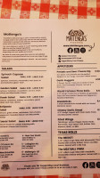 Mattenga's Pizzeria menu