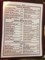 Sitar Indian Cuisine menu