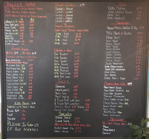 Shark's Grill menu