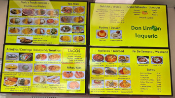 Don Limon Taqueria food