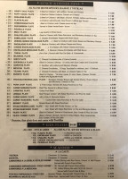 El Tejano menu