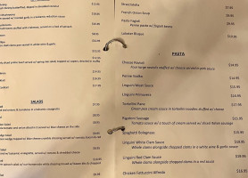 Rex Steakhouse menu