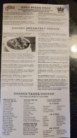 Casa Garcia's New Braunfels menu