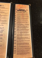 Casa Garcia's New Braunfels menu