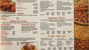 Luigi's Pizza menu