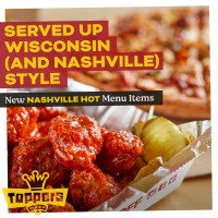 Toppers Pizza food