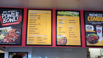 Teriyaki Madness menu