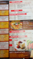 In Out Pizza menu