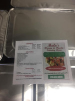 Malo's Pizza Pasta food