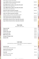 Philly's Phatties menu