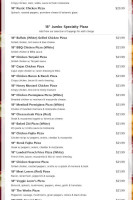 Philly's Phatties menu