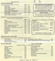 Rockys Deli Style menu