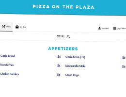 Pizza On The Plaza inside